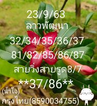 หวยฮานอยวันนี้ 23/9/63 ชุดที่5