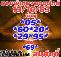 หวยฮานอยวันนี้ 13/10/63 ชุดที่12