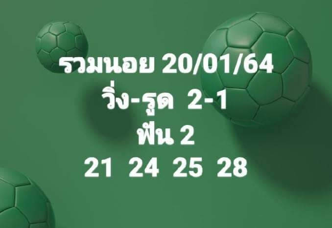 หวยฮานอยวันนี้ 20/1/64 ชุดที่10