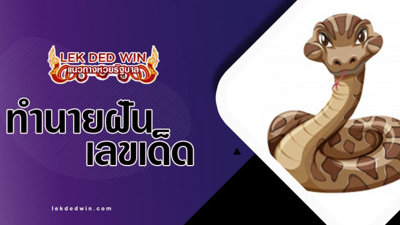 ภาพปกทำนายฝันงูใหญ่