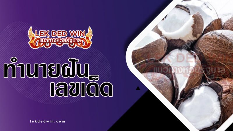 ภาพปกทำนายฝันกะลามะพร้าว