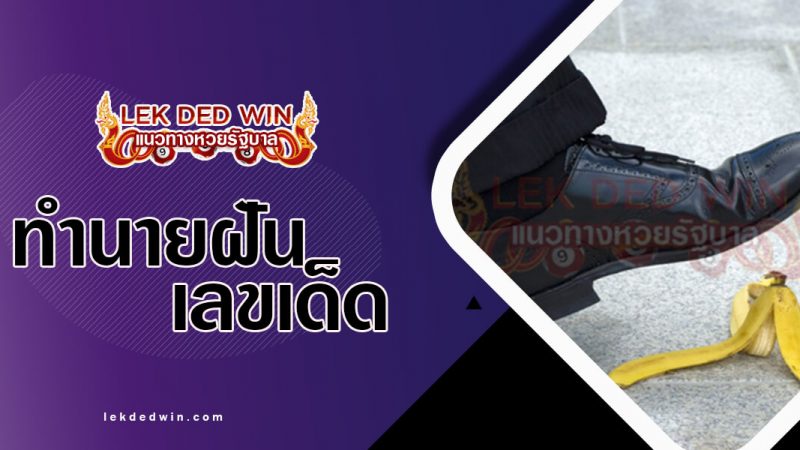 ภาพปกทำนายฝันหกล้ม