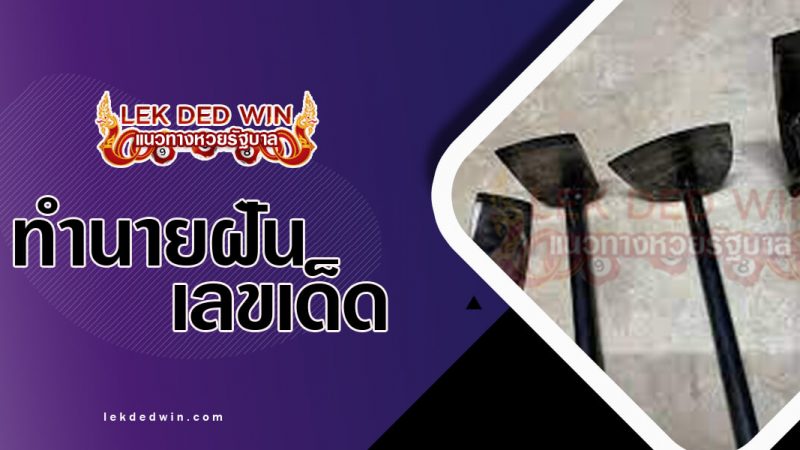 ภาพปกทำนายฝันเห็นจอบเสียม