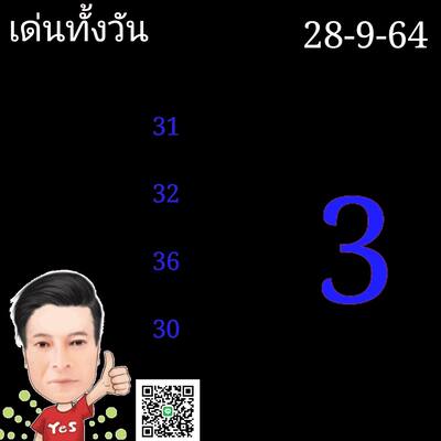 หวยหุ้นวันนี้ 28/9/64 ชุดที่12