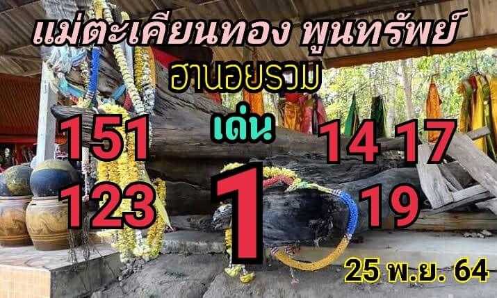 หวยฮานอยวันนี้ 25/11/64 ชุดที่7