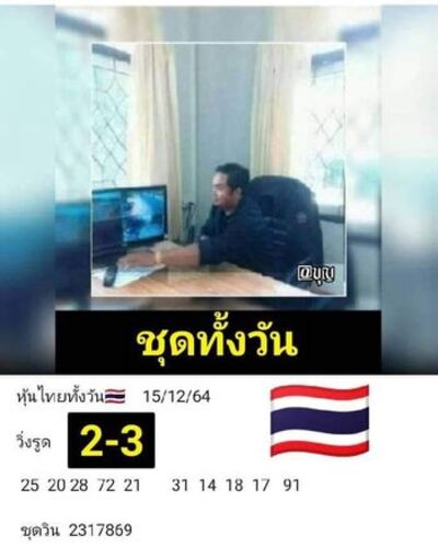 หวยหุ้นวันนี้ 15/12/64 ชุดที่7