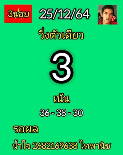 หวยฮานอยวันนี้  25/12/64ชุดที่2