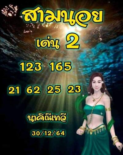 หวยฮานอยวันนี้30/12/64 ชุดที่6