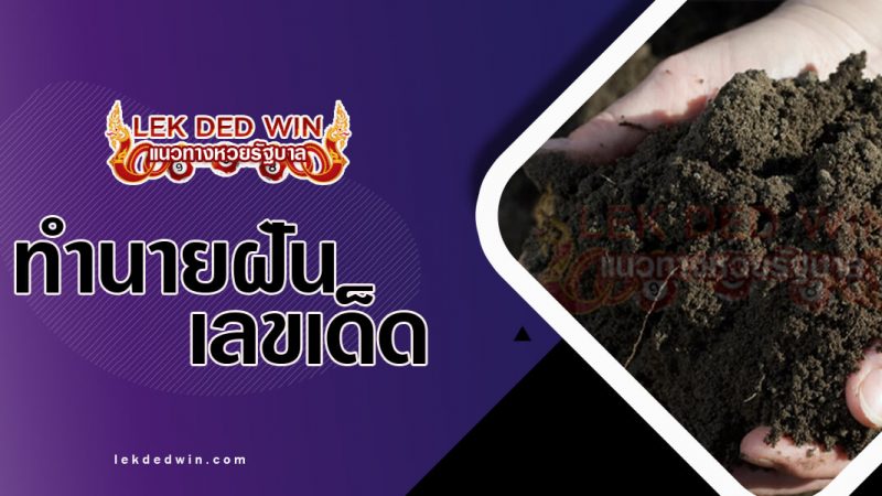 ภาพปกทำนายฝันเห็นดิน