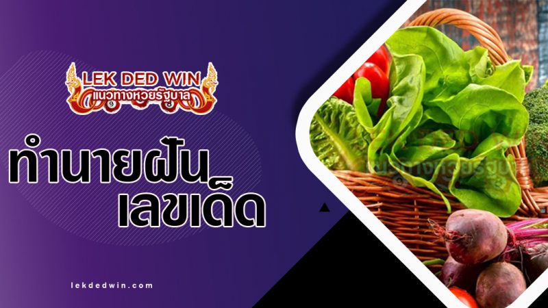 ภาพปกทำนายฝันเห็นผัก