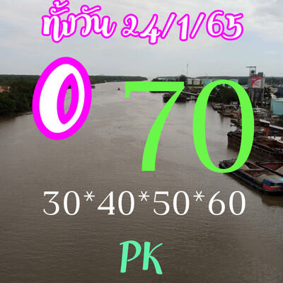 หวยหุ้นวันนี้ 24/1/65ชุดที่9