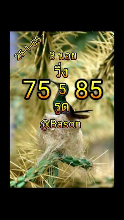 หวยฮานอยวันนี้ 25/1/65ชุดที่7