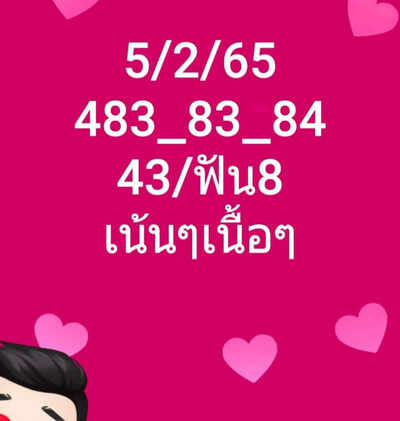 หวยฮานอยวันนี้ 5/2/65ชุดที่12