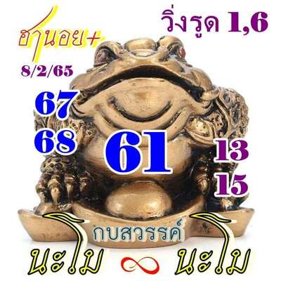 หวยฮานอยวันนี้ 8/2/65ชุดที่3