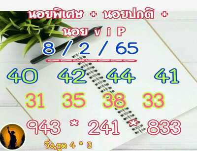 หวยฮานอยวันนี้ 8/2/65ชุดที่5