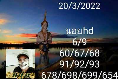 หวยฮานอยวันนี้20/3/65ชุดที่15