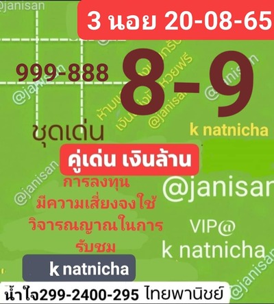 หวยฮานอยวันนี้20/8/65ชุดที่2