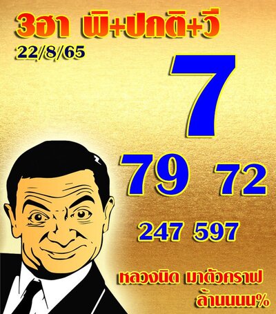 หวยฮานอยวันนี้22/8/65ชุดที่9