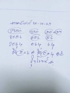 หวยมาเลย์วันนี้ 15/10/65 ชุดที่1