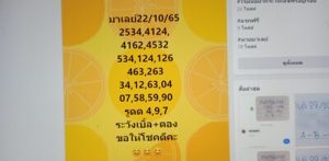 หวยมาเลย์วันนี้ 22/10/65 ชุดที่10