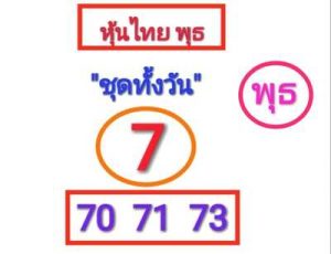 หวยหุ้นวันนี้ 5/10/65 ชุดที่8