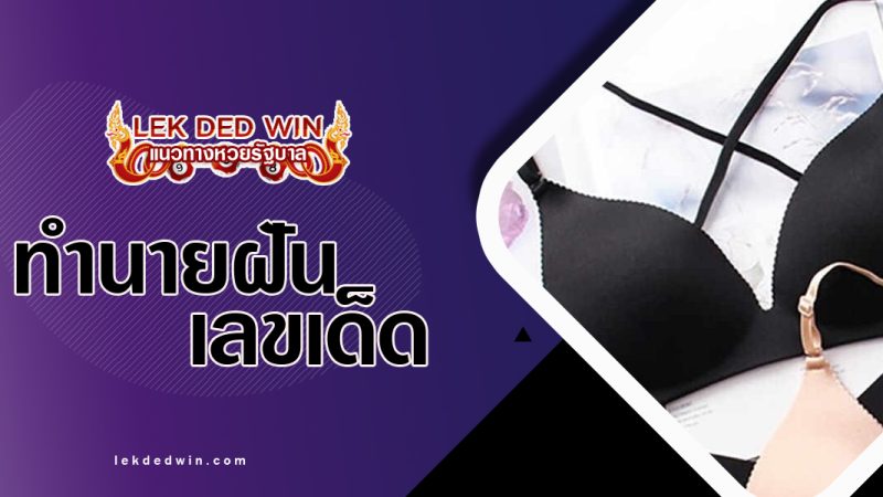 ทำนายฝันเห็นยกทรงผู้หญิง พร้อมเลขเด็ด