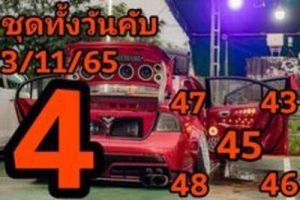 หวยหุ้นวันนี้ 3/11/65 ชุดที่1