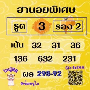 หวยฮานอยวันนี้ 4/11/65 ชุดที่2