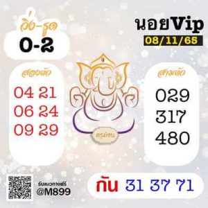 หวยฮานอยวันนี้ 8/11/65 ชุดที่7