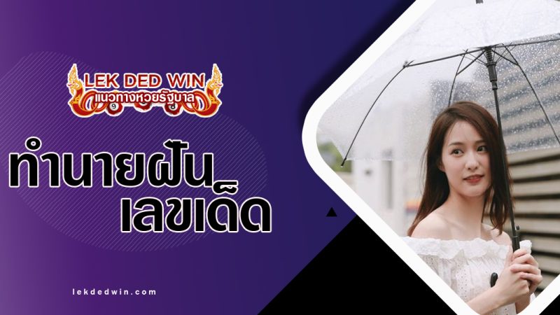 ทำนายฝันได้กางร่ม-พร้อมเลขเด็ด