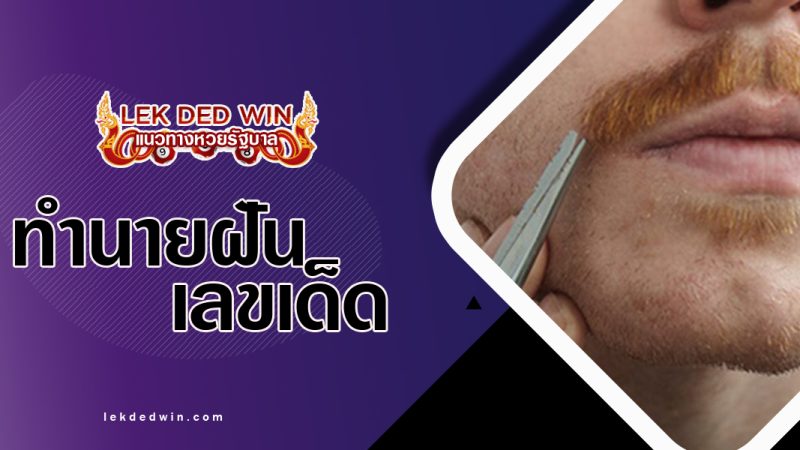 ทำนายฝันตัดหนวด-พร้อมเลขเด็ด