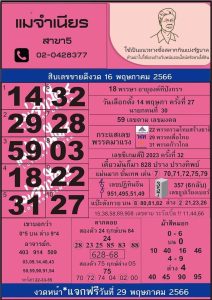 หวยเเม่จำเนียร