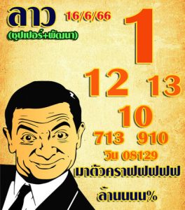 หวยลาววันนี้ 16/6/66 ชุดที่1