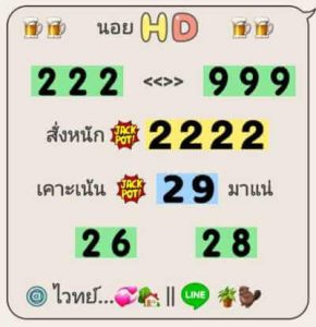 หวยฮานอยวันนี้ 13/6/66 ชุดที่4