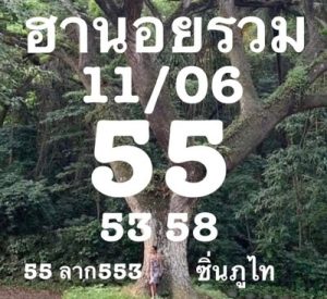 หวยฮานอยวันนี้ 11/6/66 ชุดที่9