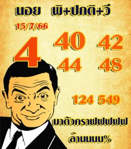 หวยฮานอยวันนี้ 15/7/66 ชุดที่3