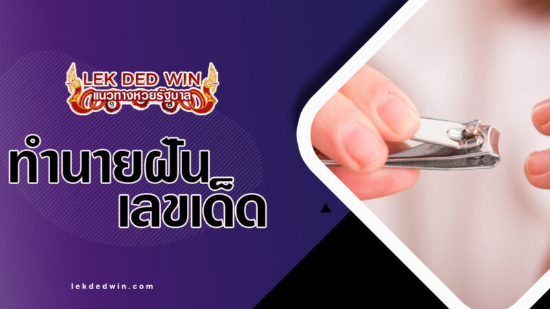 ทำนายฝันตัดเล็บมือ-พร้อมเลขเด็ด