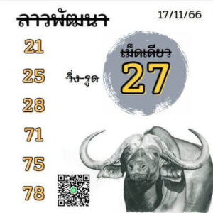 หวยลาววันนี้ 17/11/66 ชุดที่9