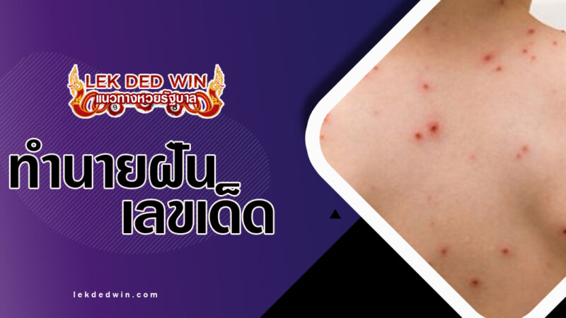 ทำนายฝันมีแผลตามร่าง-พร้อมเลขเด็ด