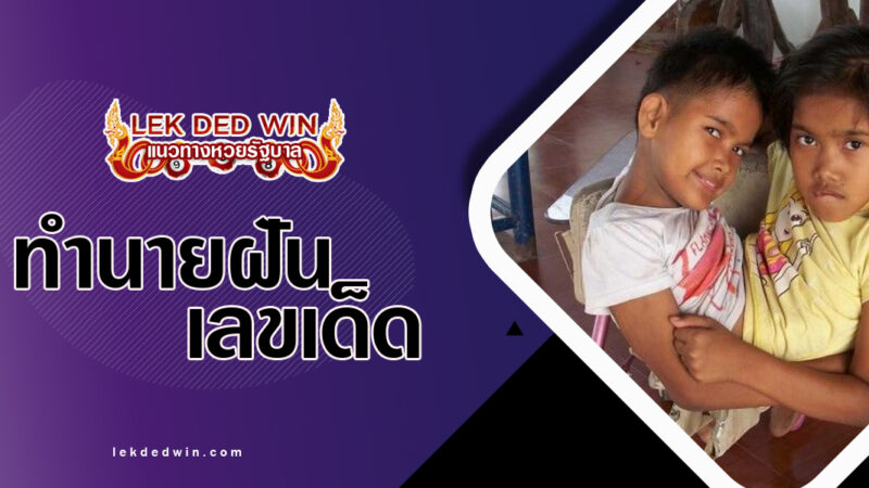 ทำนายฝันเห็นแฝดติดกัน-พร้อมเลขเด็ด