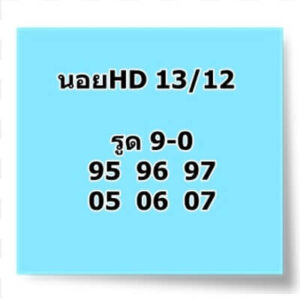 หวยฮานอยวันนี้ 13/12/66 ชุดที่6