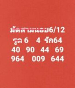  หวยฮานอยวันนี้ 6/12/66 ชุดที่5