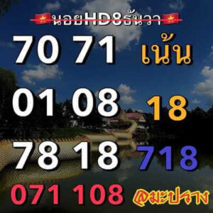 หวยฮานอยวันนี้ 8/12/66 ชุดที่8