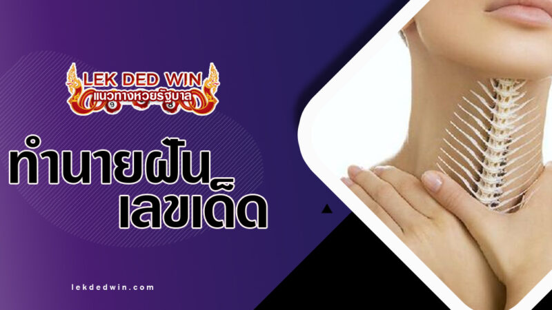 ทำนายฝันเคี้ยวก้างปลา-พร้อมเลขเด็ด