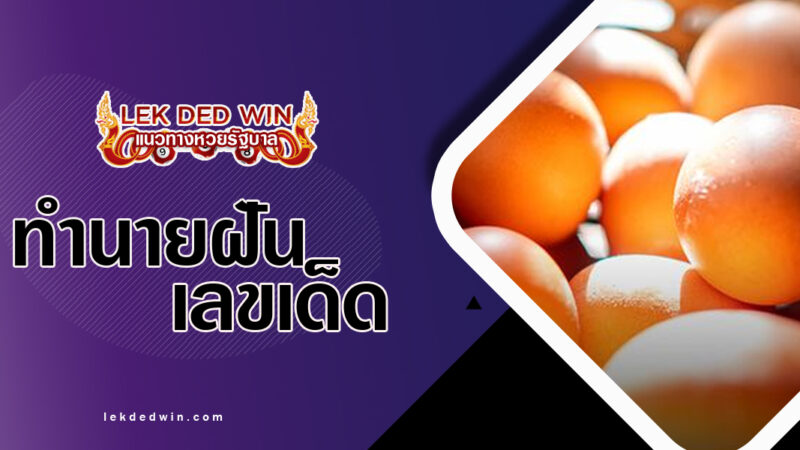 ทำนายฝันเห็นกองไข่ไก่-พร้อมเลขเด็ด