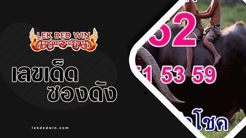 หวยควายนำโชค-งวด 16/3/67